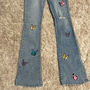🦋 Butterfly Ripped Jeans 🦋
